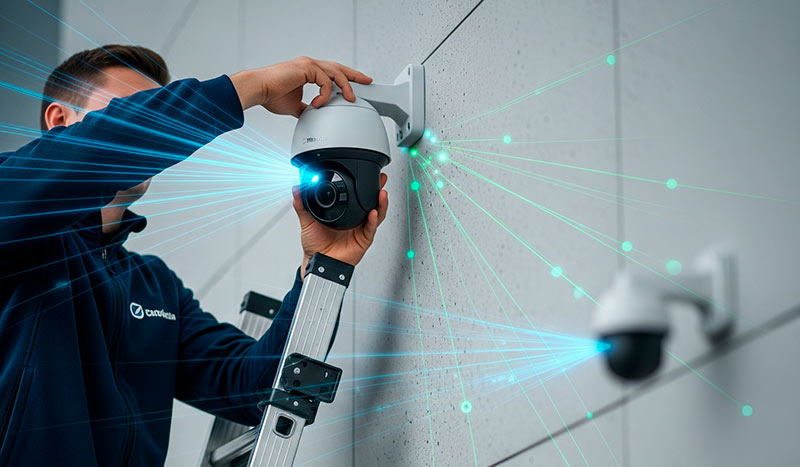 Монтаж відеоспостереження