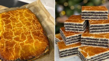 Пишний пиріг з маком на дріжджовому тісті