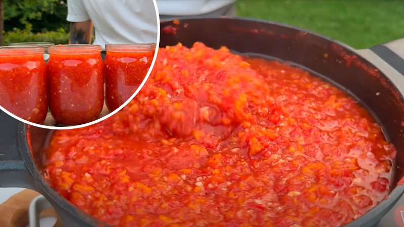 🌶️ Аджика на зиму — проста, ароматна і дуже смачна!