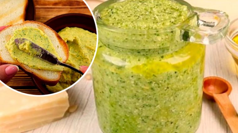 Кабачкова намазка-песто за 5 хвилин — зникає зі столу швидше, ніж масло!