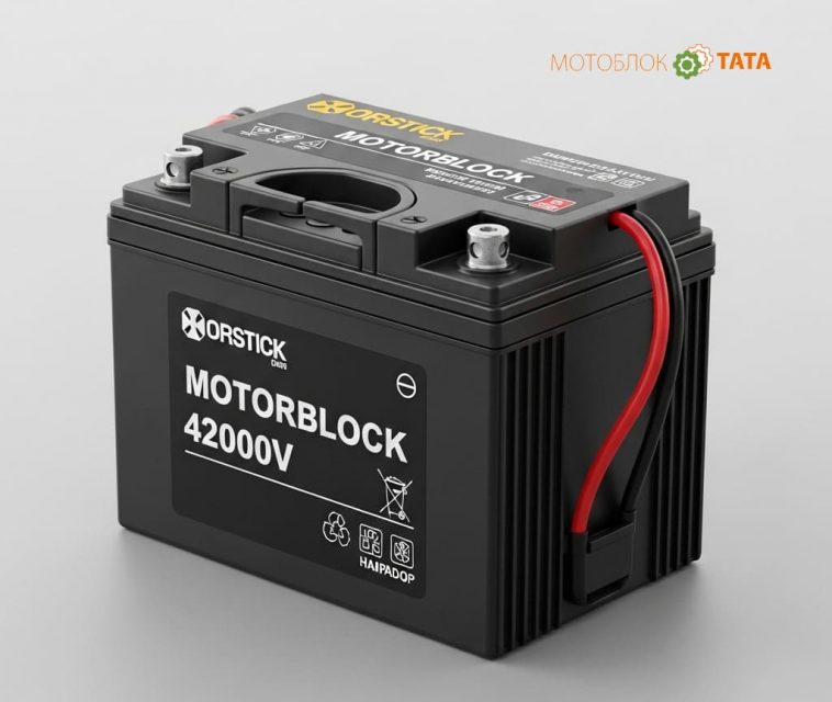 Акумулятор на мотоблок — кислотний, гелієвий або літій-іонний