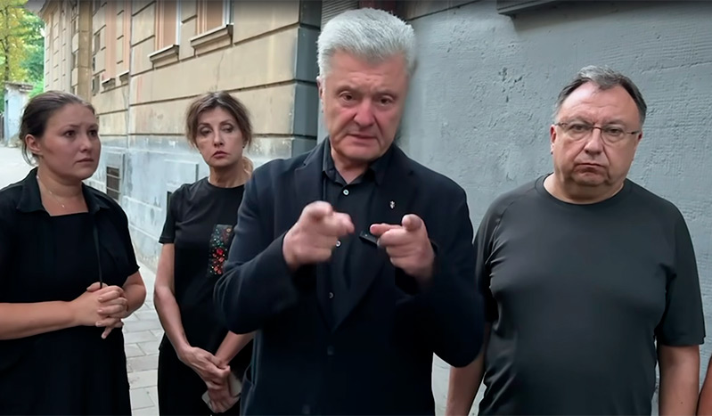 Порошенко прибув на місце загибелі Парубія і зробив гучну заяву