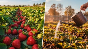 Осіння турбота про полуницю: один інгредієнт для рекордного врожаю