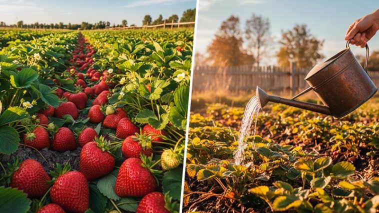 Осіння турбота про полуницю: один інгредієнт для рекордного врожаю