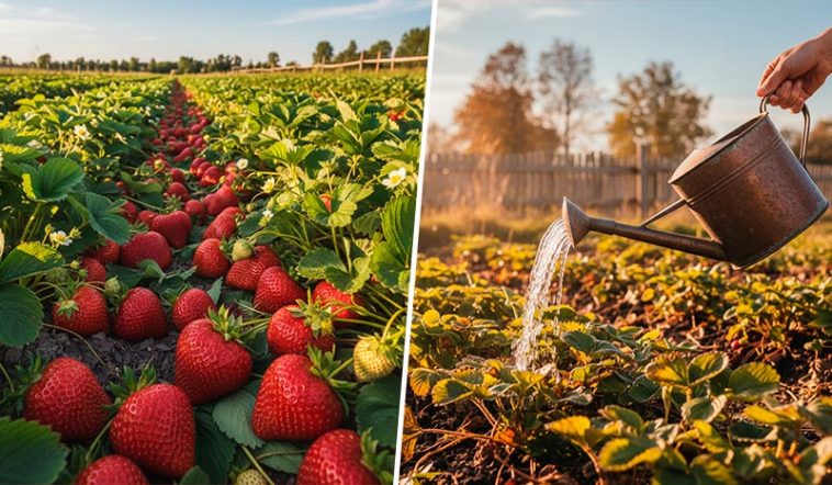 Осіння турбота про полуницю: один інгредієнт для рекордного врожаю