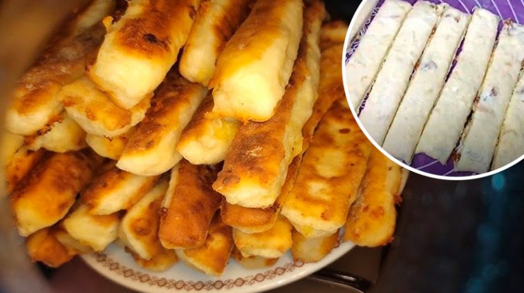 Сирні палички з яблуком і родзинками – смачна альтернатива сирникам