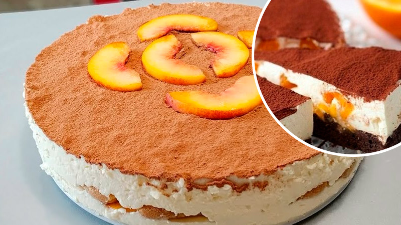 Ніжний фруктовий торт «Тірамісу» — солодка насолода з італійським шармом