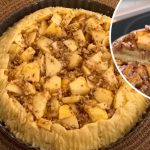 Італійський яблучний пиріг із горіхами та цитрусовою свіжістю