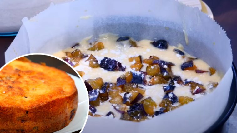 Осінній пиріг зі сливами, що тануть у роті