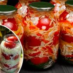 Помідори з капустою на зиму без стерилізації Хрусткий дует, що підкорює з першої ложки!