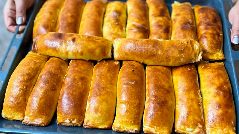 🍏 Повітряні пиріжки з яблуками