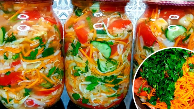 Мій улюблений зимовий салат «Наче щойно з городу» 🌿