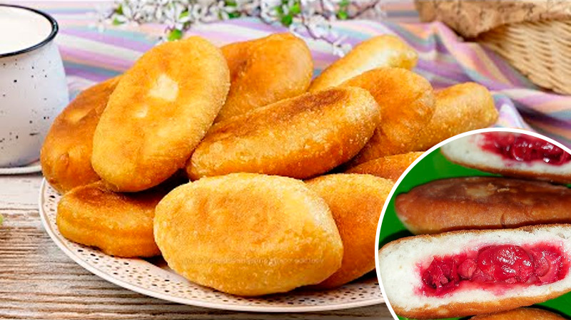 Пиріжки на борошняній заварці – пухкі, м’які та неймовірно ароматні