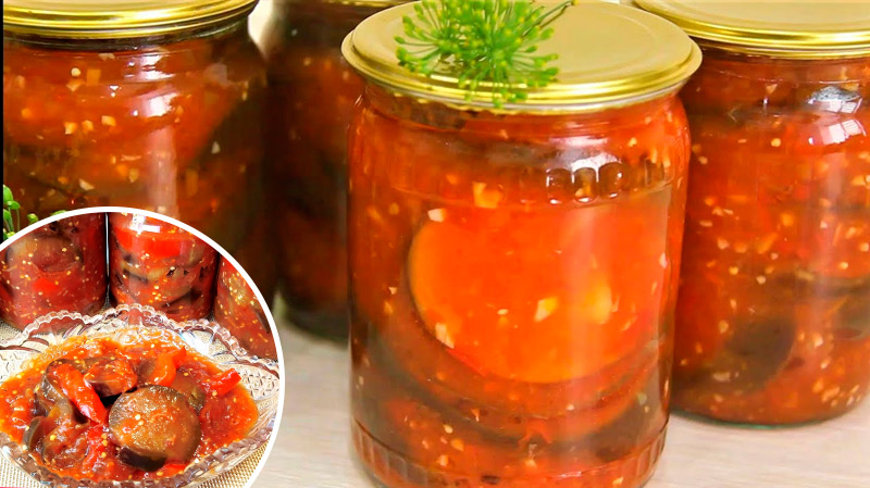 Баклажани на зиму без стерилізації — простіше простого і неймовірно смачно!