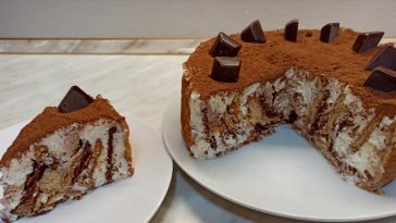 Торт «Виручайка» без випічки — ніжний десерт за 20 хвилин