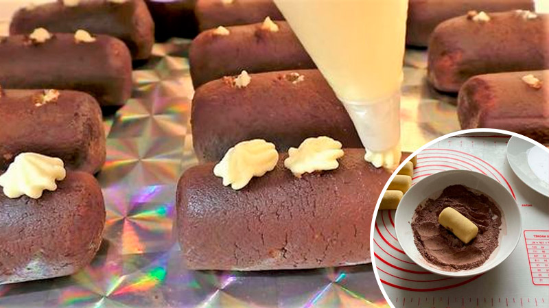 Тістечко «Картопля» з бісквіту — той самий смак з дитинства, який хочеться повторювати знову і знову!