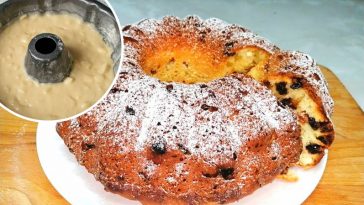 Сирний кекс з родзинками — пухкий, ароматний і неймовірно смачний!