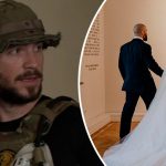 Військовий Валерій Маркус несподівано засвітив весілля і вперше показав дружину