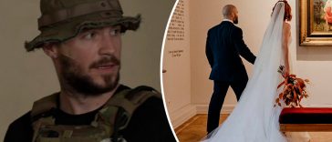 Військовий Валерій Маркус несподівано засвітив весілля і вперше показав дружину