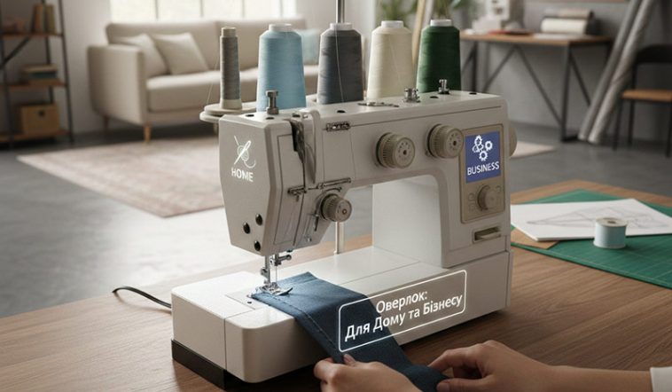 Як вигідно придбати оверлок для дому та бізнесу