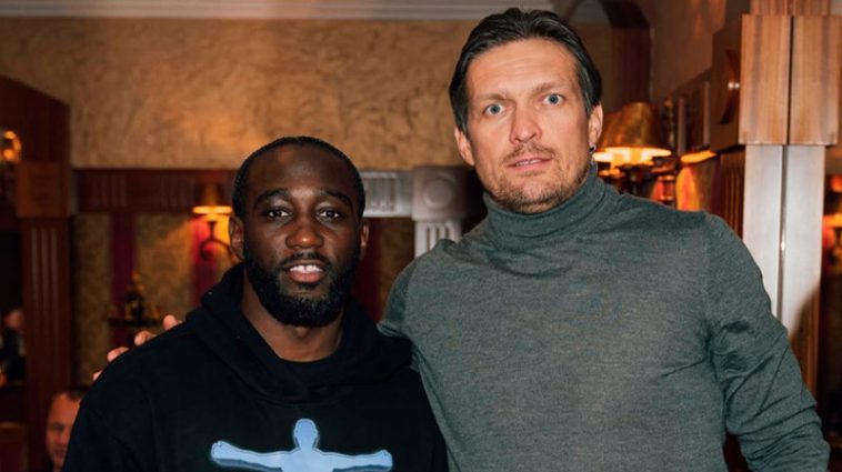 Усик з гумором згадав Хабіба під час дружньої сутички з Кроуфордом: відео, яке підірвало мережу