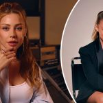 Смілива й елегантна: Кароль у білизні та пальті вразила витонченими ніжками