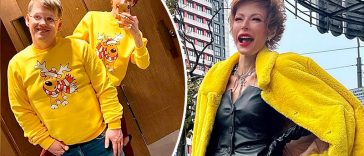 Олена-Христина Лебідь вразила креативною “ялинкою” та романтичними кадрами з Розенком у Львові