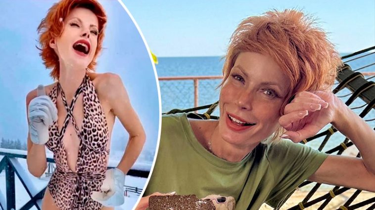 У купальнику серед снігів: Олена-Христина Лебідь влаштувала зимовий фотоперформанс у Львові