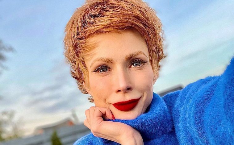 Купальник, підбори й сокира: Олена-Христина Лебідь влаштувала екстремальний фітнес просто у снігу