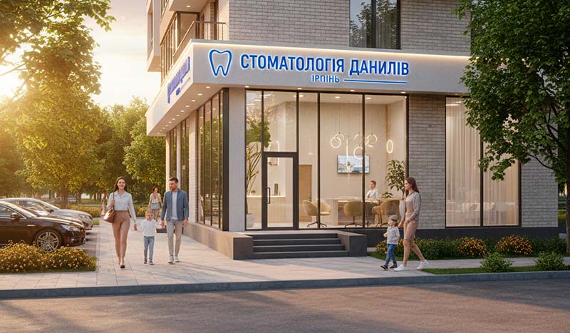 Стоматологія Данилів в Ірпені – професійне лікування зубів для всієї родини
