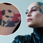 «Він — мій символ свободи»: Наргіз пояснила, чому набила портрет Бандери на нозі