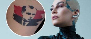 «Він — мій символ свободи»: Наргіз пояснила, чому набила портрет Бандери на нозі
