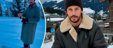 Ігристе на швидкості: Галкін влаштував ефектний лижний перформанс у Куршевелі