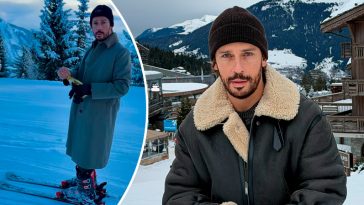 Ігристе на швидкості: Галкін влаштував ефектний лижний перформанс у Куршевелі