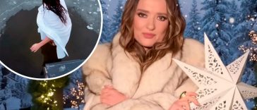 Без страху й сумнівів: Наталія Могилевська вразила купанням у крижаній воді на Водохреще