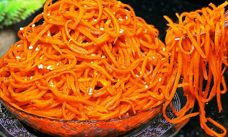 Смачний рецепт моркви по-корейськи: покроково