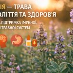 🌿 Шавлія — трава довголіття та здоров’я
