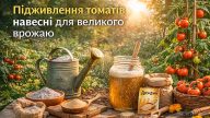 Підживлення томатів навесні — секрет великого врожаю