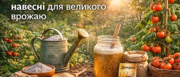 Підживлення томатів навесні — секрет великого врожаю