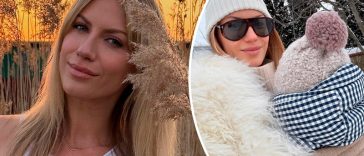 Леся Нікітюк показала купання 8-місячного сина, а наречений-військовий засипав малюка поцілунками