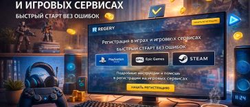 Регистрация в играх и игровых сервисах: быстрый старт без ошибок