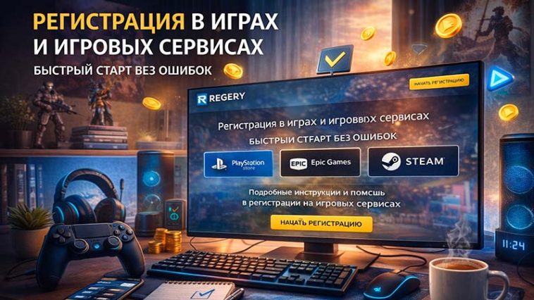 Регистрация в играх и игровых сервисах: быстрый старт без ошибок