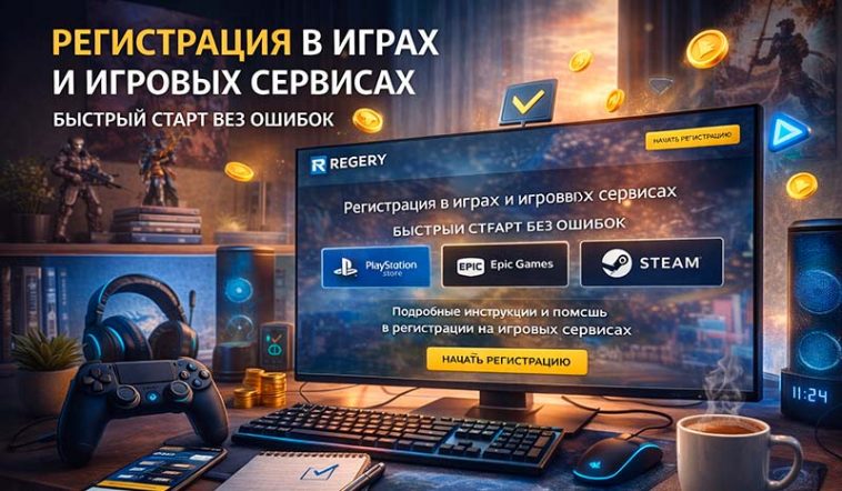 Регистрация в играх и игровых сервисах: быстрый старт без ошибок