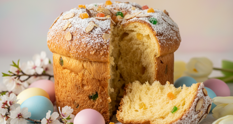 Ніжна великодня паска “Панеттоне” — повітряна, ароматна і дуже проста