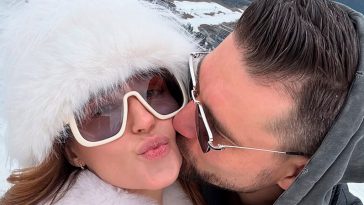 Басейн, романтика і “ефект штанги”: Денисенко яскраво завершила відпочинок у Буковелі