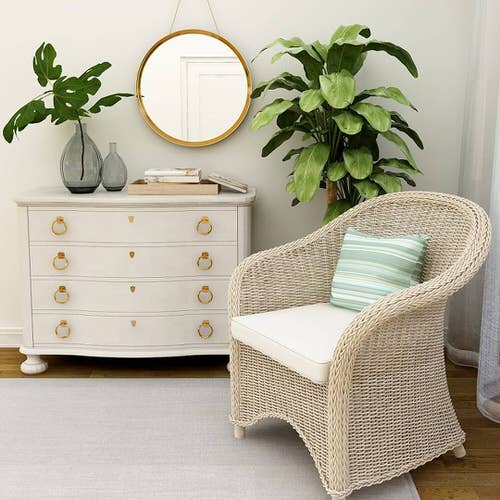 Corner Plants in Classic Decor with European Flair