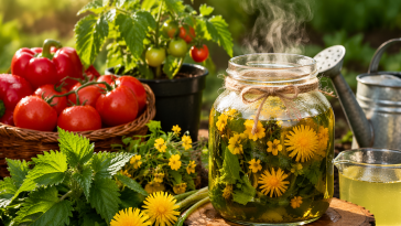 Натуральне підживлення без хімії: як приготувати ефективне добриво для томатів і перцю