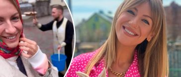 Перший Великдень у ролі мами: Леся Нікітюк влаштувала веселу “битву” крашанок із маленьким сином