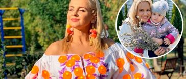 Три маленькі принцеси і багато світла: Ребрик поділилася ніжними кадрами донечок до Вербної неділі