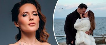 Кохання на хвилях: Денисенко ніжно пригорнулася до коханого на одеському пірсі